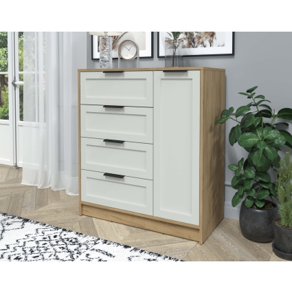 Тумба Тренд КТ-Т90 (Дуб золотой ЛДСП/ Грэй ЛМДФ) Ш900 В1020 Г451 Тумба Тренд КТ-Т90 (Дуб золотой ЛДСП/ Грэй ЛМДФ) Ш900 В1020 Г451